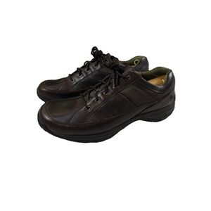 Dunham Waterproof Men's Leather Shoes Brown Lace Up‎ Sz 15 Comfort UGG Insole